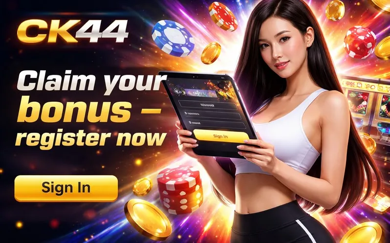 CK444 login page banner